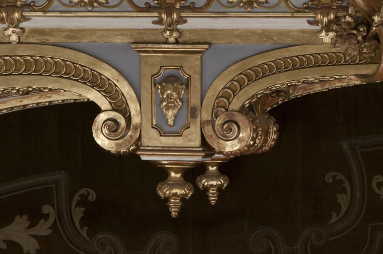 Piacenza, Teatro Municipale, particolare decorativo (foto Andrea Scardova, IBC) 2016